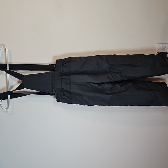 George Medium Black Snow Pants with Suspenders - Picture 4 of 7